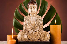 Kép Buddha pihentető csendéletben