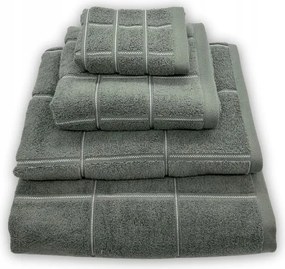 Portugál pamut törölköző 70x140cm Ocean 500g/m2 Vital Home Antracit