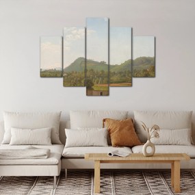 Kép - Simon Denis,  View Near Naples, reprodukciók (150x105 cm)