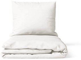 Fehér kétszemélyes hosszabbított mikroszatén ágyneműhuzat 200x220 cm Basic – Bonami Essentials