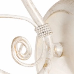 Fali lámpa RETRO II 1xE27/60W/230V fehér patina