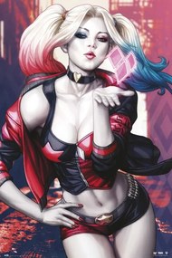 Plakát Harley Quinn - Kiss