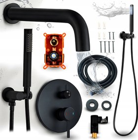 Kád Szett Fürdőszobai Zuhany Csaptelep Fali Kád Zuhany