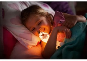 Philips 71768/08/16 -LED gyereklámpa DISNEY JÉGVARÁZS OLAF LED/0,3W/2xAAA hóember