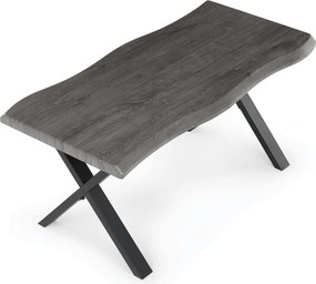 CT-F4312 GREY szürke MDF dohányzóasztal 60 × 120 cm