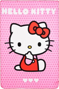 Hello Kitty Adorable polár takaró 100x150cm