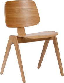MAZZONI EXPORT AURA Természetes Tölgy - FA SZÉK NAPPALIBA ÉTKEZŐBE KONYHÁBA MODERN NORDIC