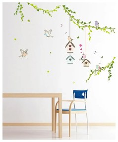 Birds cages in the Forest falmatrica szett - Ambiance