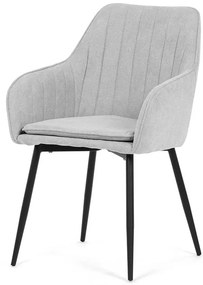 Szürke Sima Szövet Étkezőszék. DCL-221 SIL2