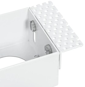 6 db-os süllyesztett spotlámpa szett fehér GU10 50 mm-es perem nélküli - Oneon