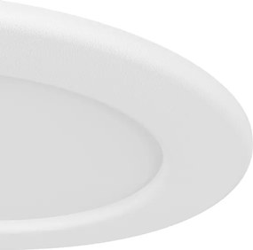 Eglo 901431-LED RGBW mennyezeti beépíthető fürdőszobai lámpatest FUEVA-Z LED/5W/230V 12cm IP44 fehér