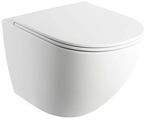 OMNIRES OTTAWAMWBM - Fali WC SoftClose ülőkével OTTAWA kerámia/matt fehér