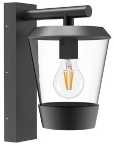 Viokef SIRIO fali lámpa, szürke, E27,LED foglalattal, VIO-4242500
