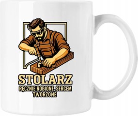 Asztalos Bögre Szenvedély Alkotás Fehér 330ml