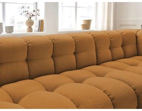 Okkersárga sarokkanapé (jobb oldali) Cloud – Bobochic Paris