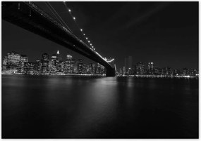 Poszterek 100x70 Éjszakai kép az amerikai hídról