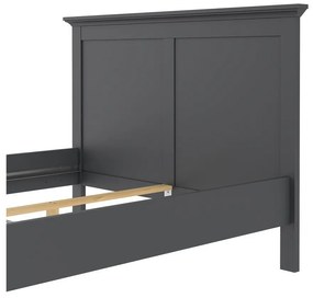 Szürke franciaágy 140x200 cm Paris – Tvilum