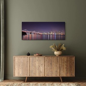 Kilátás San Francisco-ra, California (120x50 cm)