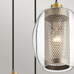 Kichler Asher II KL-ASHER-3PC-AP Függőlámpa 3x60 W/E27