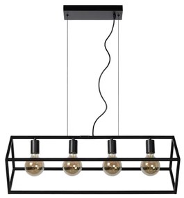 Lucide 00425/04/30 - Csillár zsinóron FABIAN 4xE27/40W/230V