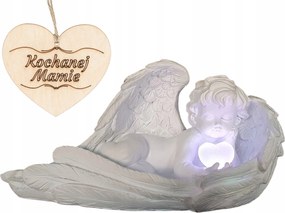 Mécses Anyának Őrangyal Fekvő Rgb Angyalka A Kertbe Vagy A Sírra