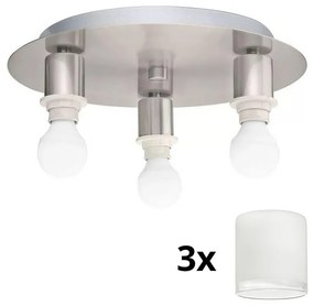 Eglo Eglo - LED Mennyezeti lámpa MY CHOICE 3xE14/4W/230V króm/fehér EG31131F