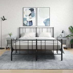 2 db betonszürke szerelt fa éjjeliszekrény 40 x 35 x 50 cm