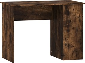 vidaXL füstös tölgy színű szerelt fa íróasztal 100 x 55 x 75 cm