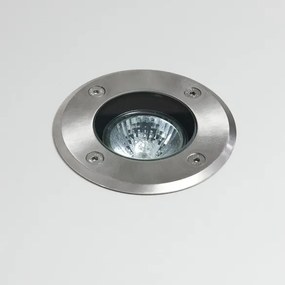 ASTRO 1312001 GRAMOS Kültéri Talajba Építhető Lámpa Csiszolt ezüst GU10 IP65