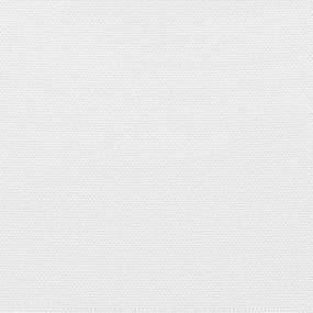 fehér 100% oxford poliészter erkélyparaván 75 x 800 cm