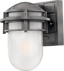 ELSTEAD HK-REEF-MINI-HE REEF Klasszikus Kültéri Fali Lámpa Fehér, Ezüst E27 IP44