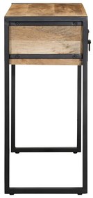 tömör nyersfa mangófa tálalóasztal 100 x 35 x 75 cm