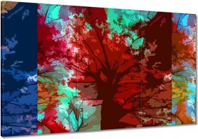 Festmények 120x80 Őszi absztrakt Fák