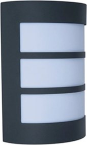 LUTEC 5043104424 NILA Modern Kültéri Fali Lámpa Fekete E27 IP44