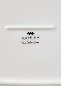 Porcelán tálca 22,5x40 cm Hammershøi – Kähler Design