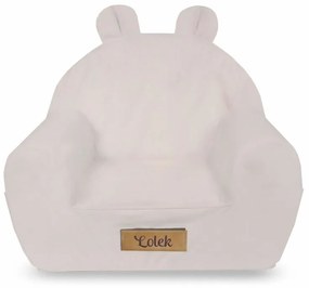 Mini fotel gyerekszobába - Ella - világosszürke