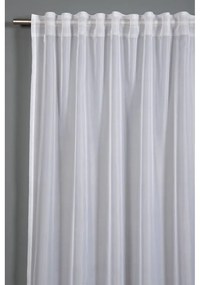 Fehér átlátszó függöny 245x140 cm Voile Uni - Gardinia