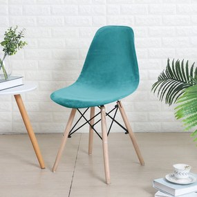 Kagylószék Huzat (bársonyos, tengerzöld)