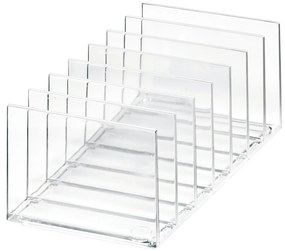 Újrahasznosított műanyag fürdőszobai rendszerező kozmetikumokhoz Palette Station – iDesign