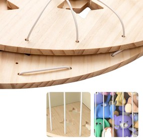 Fali, sarok plüssjátéktartó