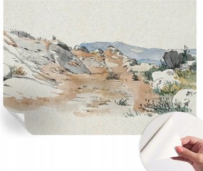 Design fali fotótapéta öntapadós szikla tájkép 208x146 cm