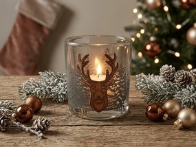 Mécsestartó teagyertyához FOREST DEER 8 cm