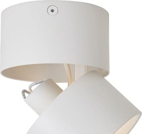 Modern felületre szerelhető spotlámpa fehér GU10 50mm dönthető - Echo