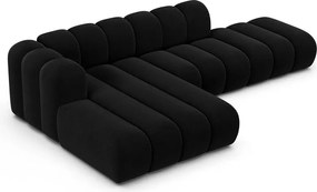 Antracitszürke sarokkanapé (bal oldali) Lupine – Micadoni Home