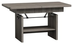 Széthúzható és emelhető dohányzóasztal Keenan (trüffel tölgy). 1058225