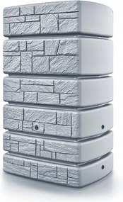 Waterform Esővizes hordó TOWER STONE világosszürke 500l