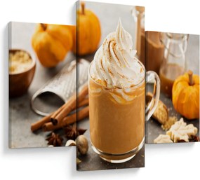 Kép - Tök latté (90x60 cm)