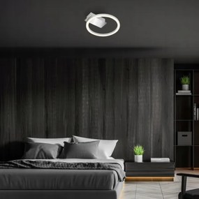 Briloner 3778-014 - FRAME mennyezeti lámpatest LED/5W/230V, átmérő 20 cm, matt króm