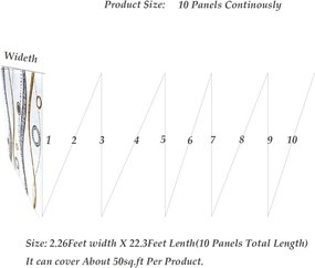 10 darab Öntapadós 3D falmatrica Klasszikus Absztrakt mintával 70x 70 x 0,6 cm-es méretben Tapéta