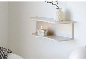 Botta fali polc bézs, 44x17,5x18 cm